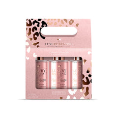 The Luxury Bathing Company Sweet Vanilla & Almond Glaze Trio of Hair and Body Mists