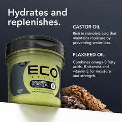 Black Castor & Flaxseed Oil Styling Gel