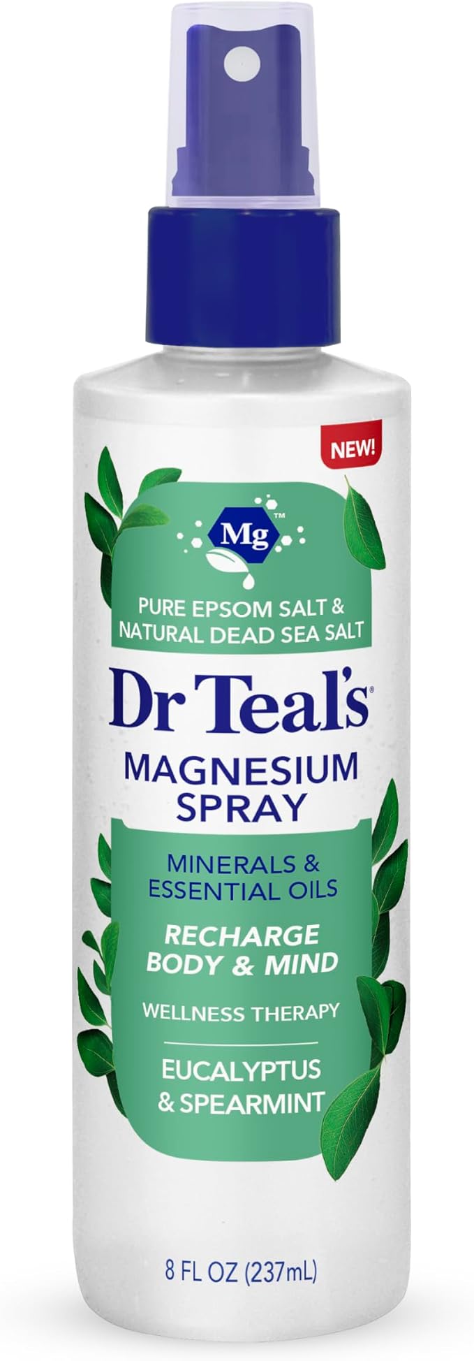 Dr Teal's Relax & Relief Magnesium Spray with Eucalyptus & Spearmint Essential Oils