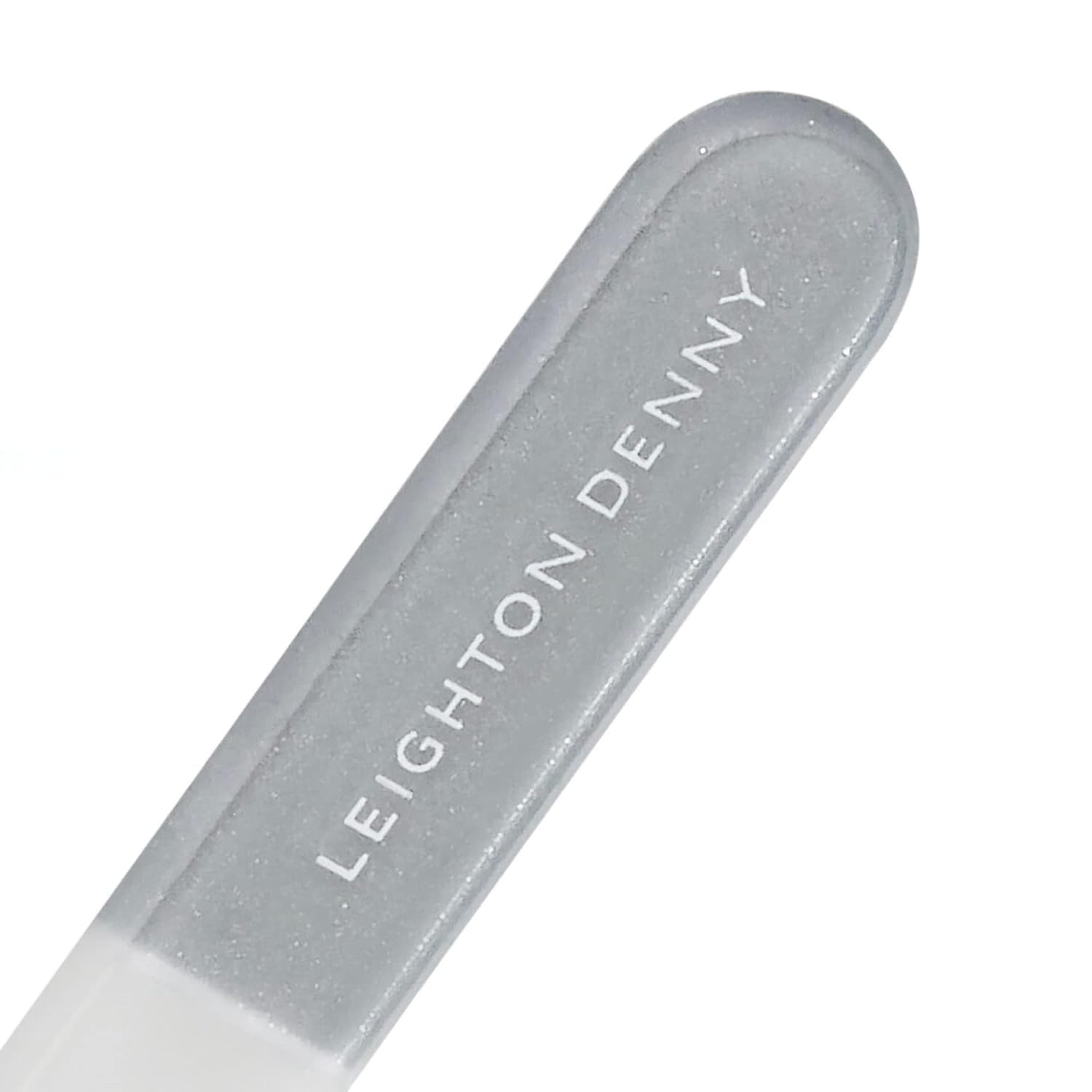 Leighton Denny Small Crystal Nail File - Aluminimum Case