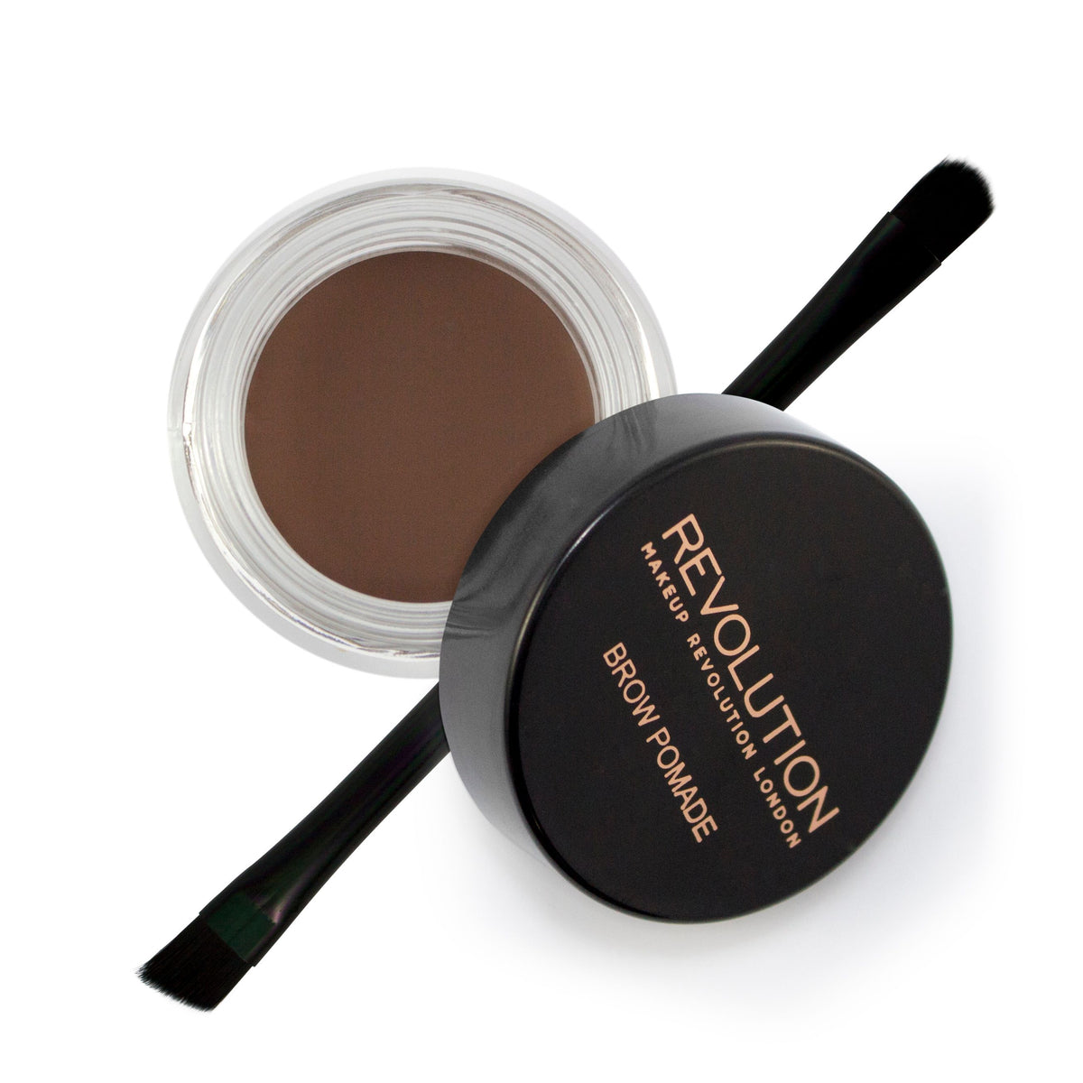 Rev Brow Pomade double edge brush