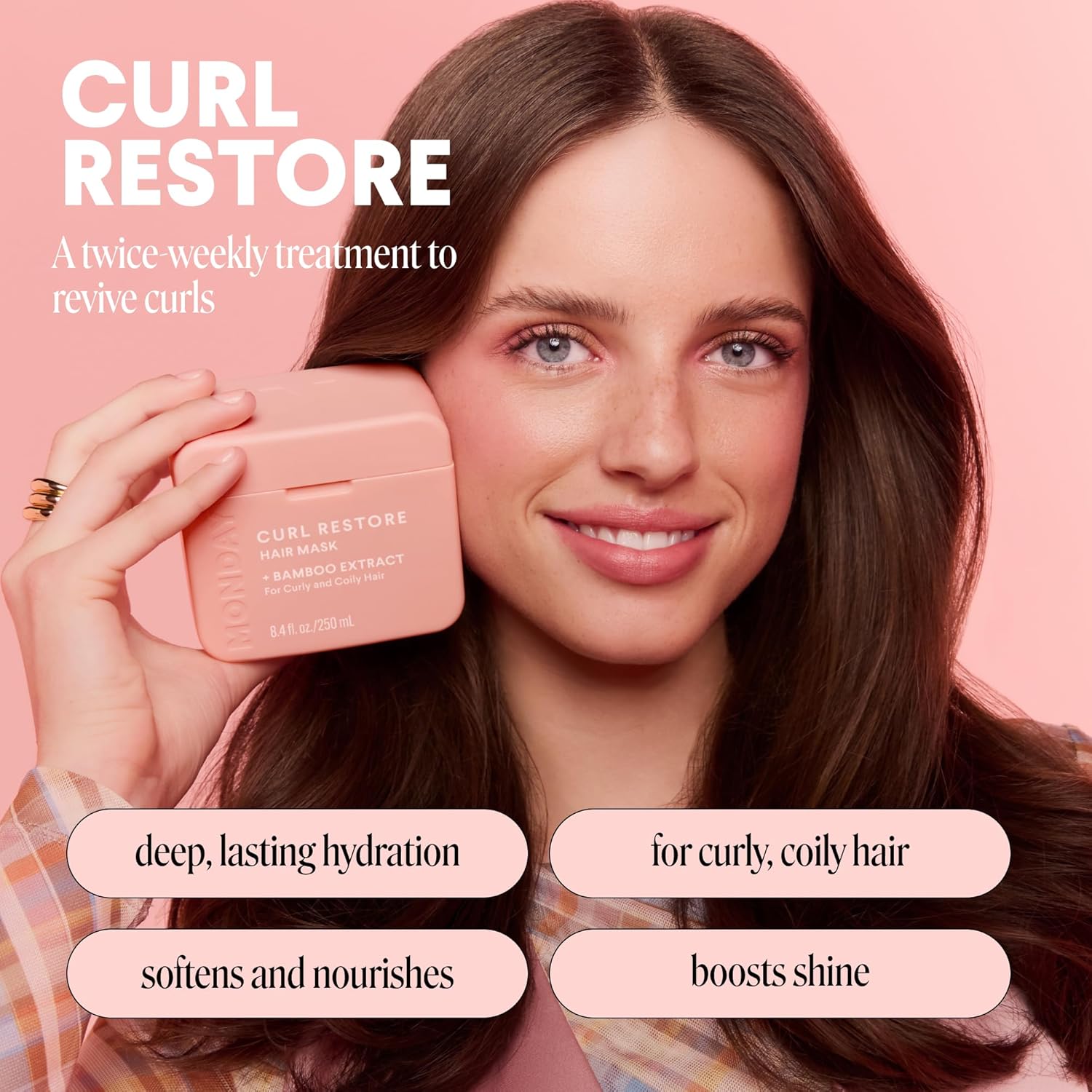 Monday Hair Mask Curl Restore 250ml