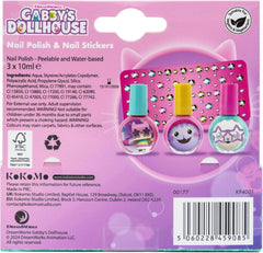 Gabby's Dollhouse Children's Nail Polish & Stickers Gift Set