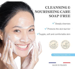 Embryolisse Foaming Cream Milk - Face and Body Cleanser