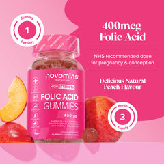 Novomins Folic Acid Gummies