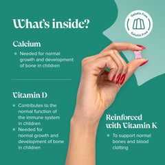 Novomins Kid's Calcium and Vitamin D Gummies