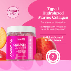 Novomins Collagen Sugar-Free Gummies