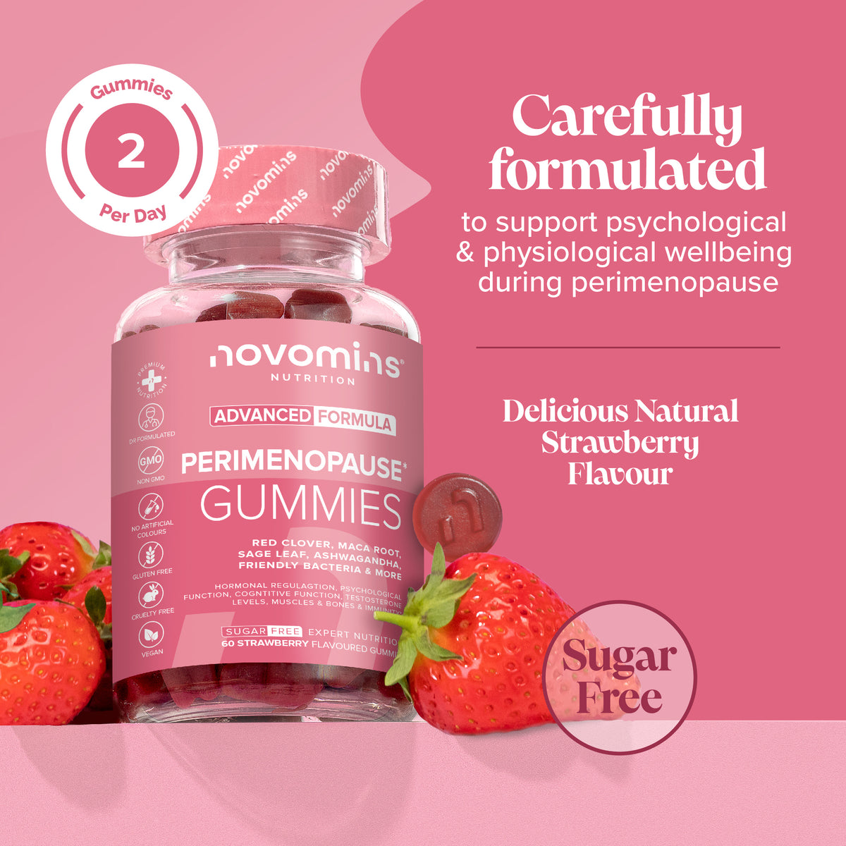 Novomins Peri-Menopause Gummies