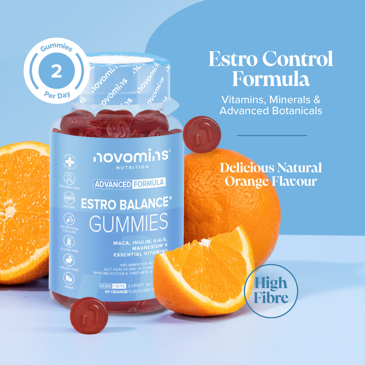 Novomins Estro Balance Gummies