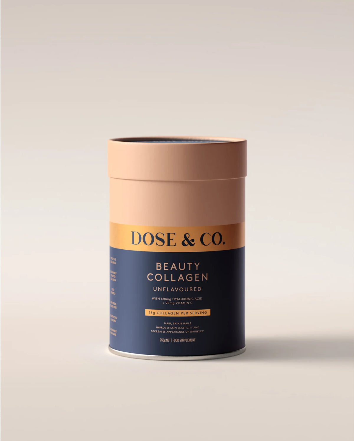Dose & Co Beauty Collagen Powder - Unflavoured 255g
