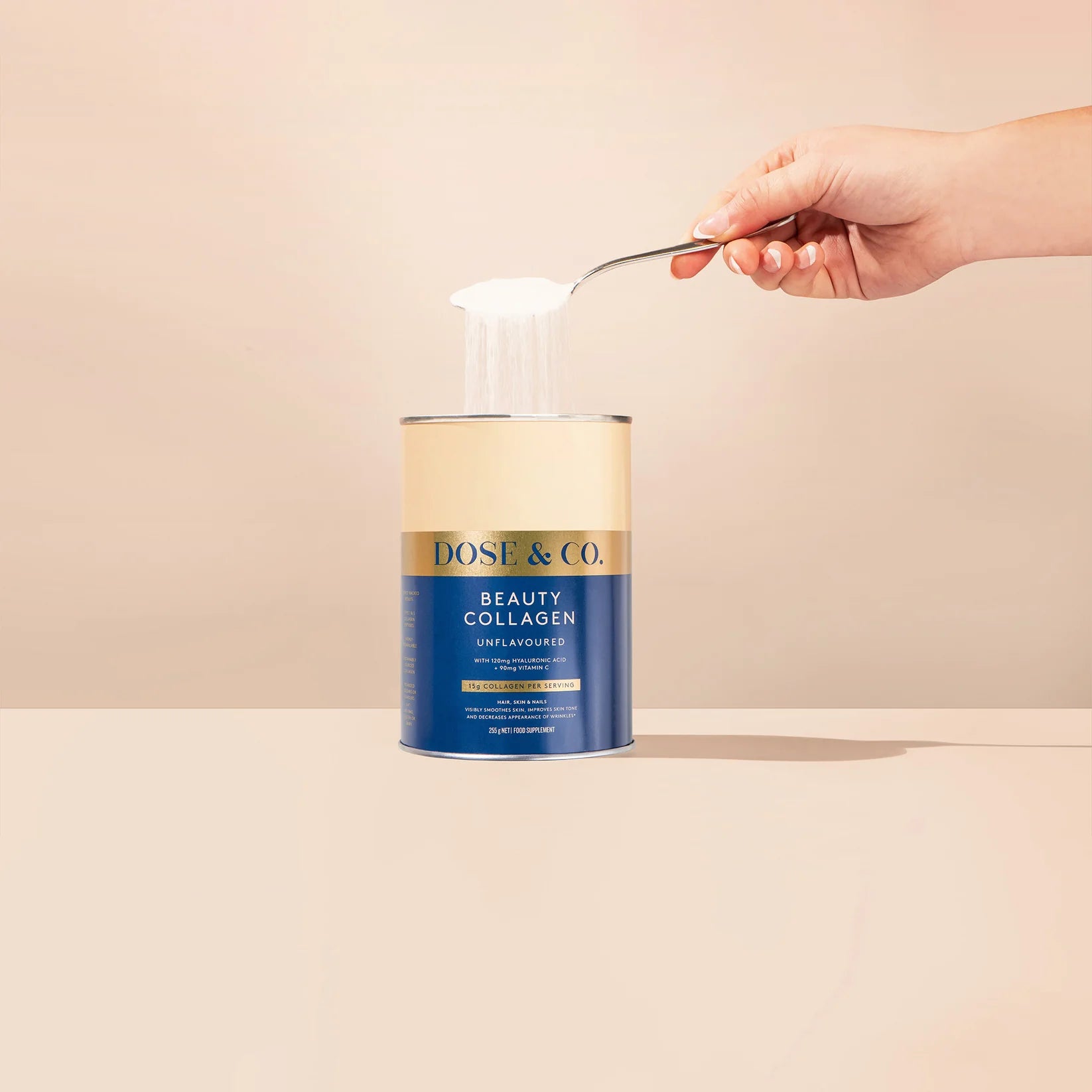 Dose & Co Beauty Collagen Powder - Unflavoured 255g