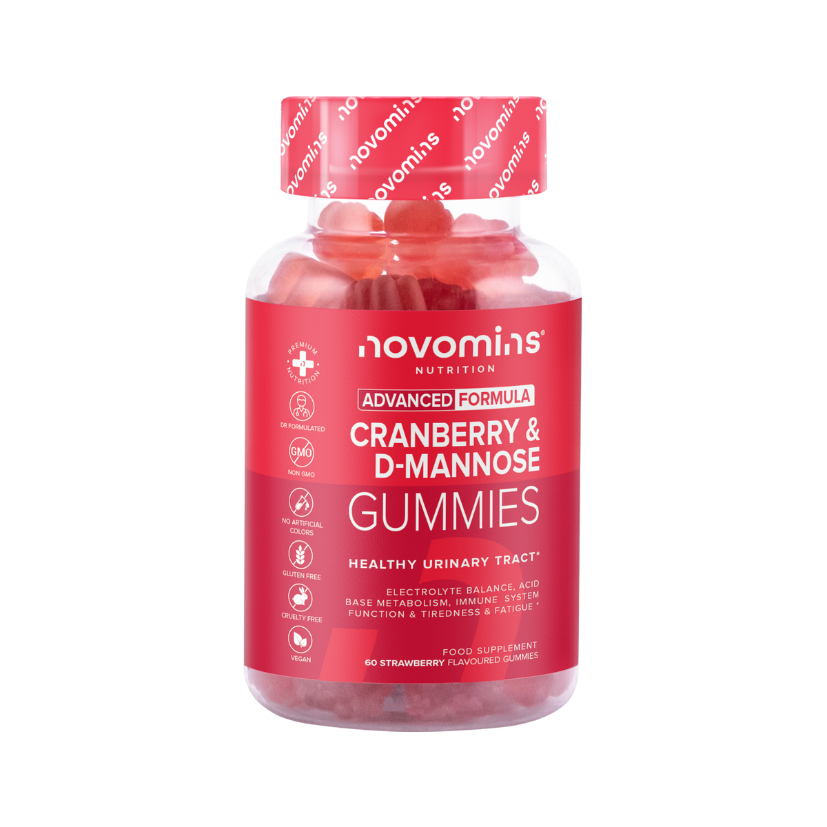 Novomins Cranberry & D Mannose Gummies