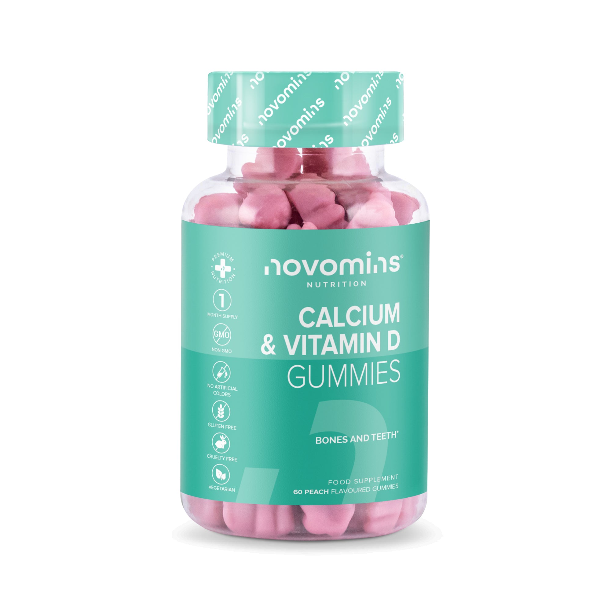 Novomins Calcium and Vitamin D Gummies