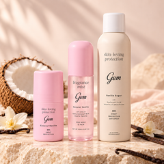 GEM Coconut Vanilla Sugar Body Care Set
