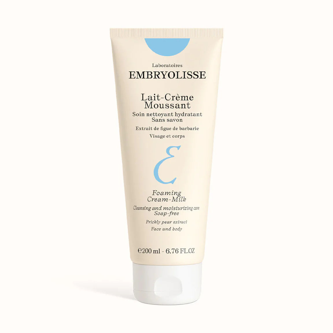 Embryolisse Foaming Cream Milk - Face and Body Cleanser
