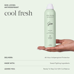 GEM Skin-Loving Deodorant - Cool Fresh (207ml)