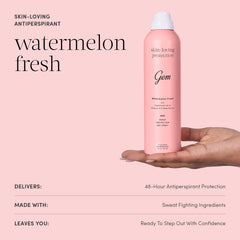 GEM Skin-Loving Deodorant - Watermelon Fresh (207ml)