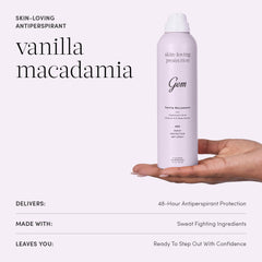 GEM Skin-Loving Deodorant - Vanilla Macadamia