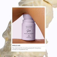 GEM Skin-Loving Deodorant Roll-on Vanilla Macadamia