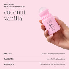 GEM Skin-Loving Deodorant Roll-on Coconut Vanilla