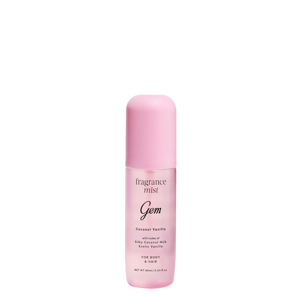 GEM Hair & Body Fragrance Mist Coconut Vanilla