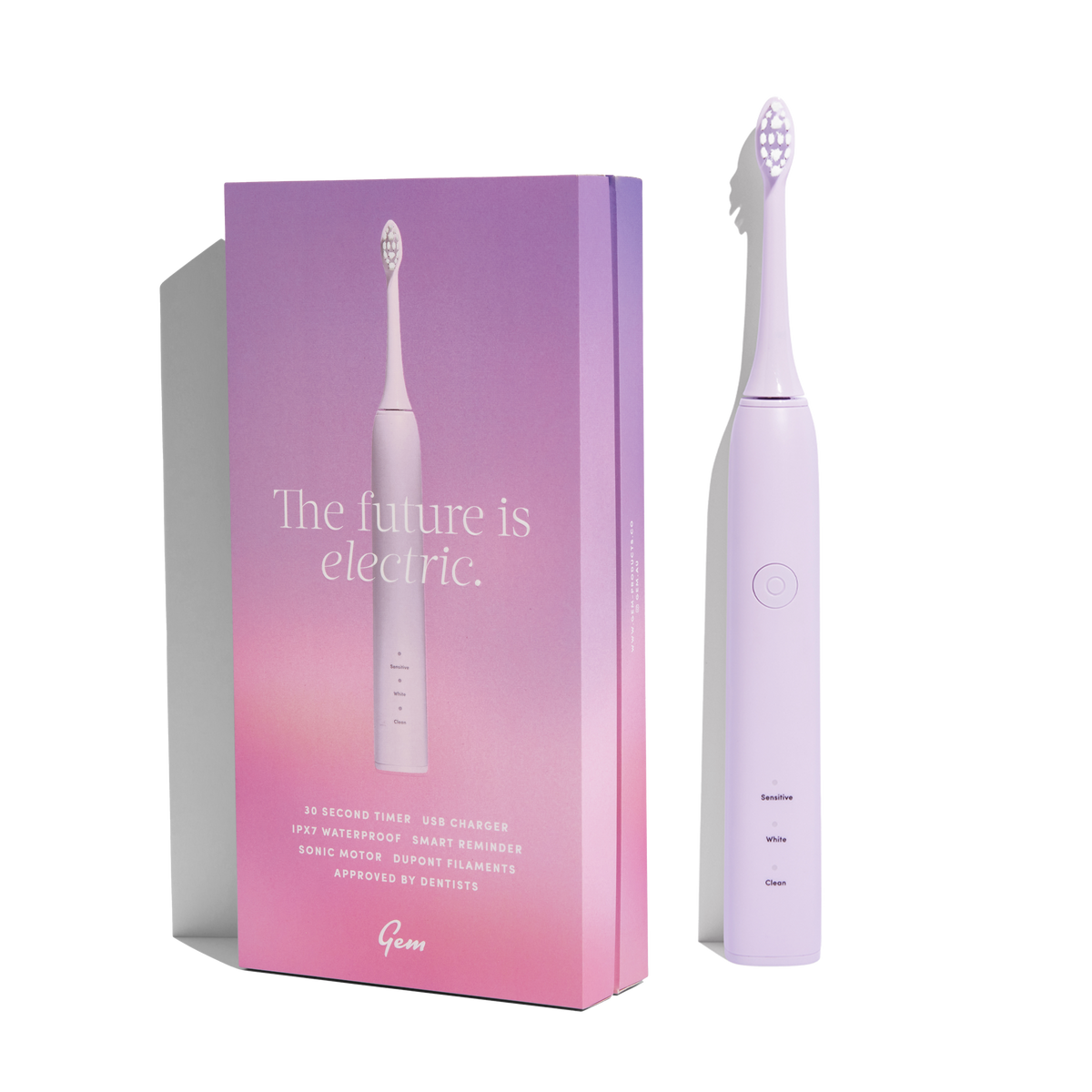 Gem Electric Toothbrush, Rose