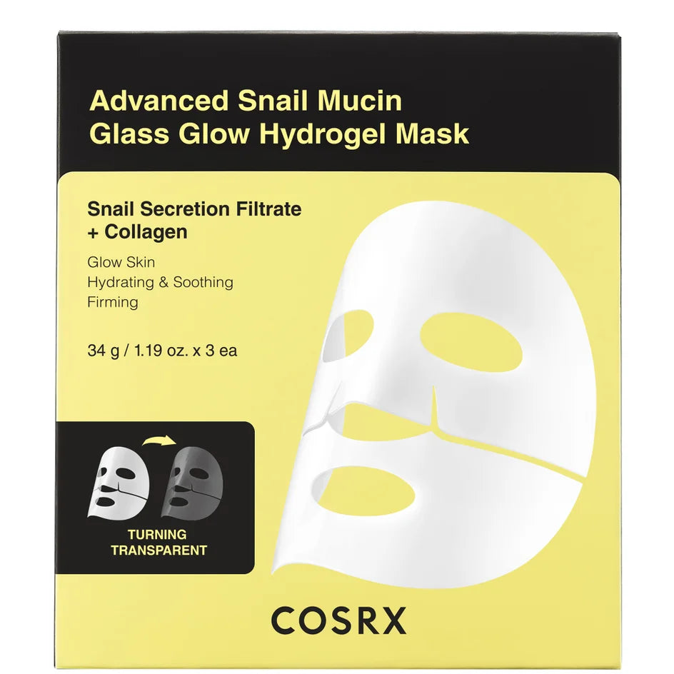 COSRX Glass Glow Hydrogel Mask 3 pack