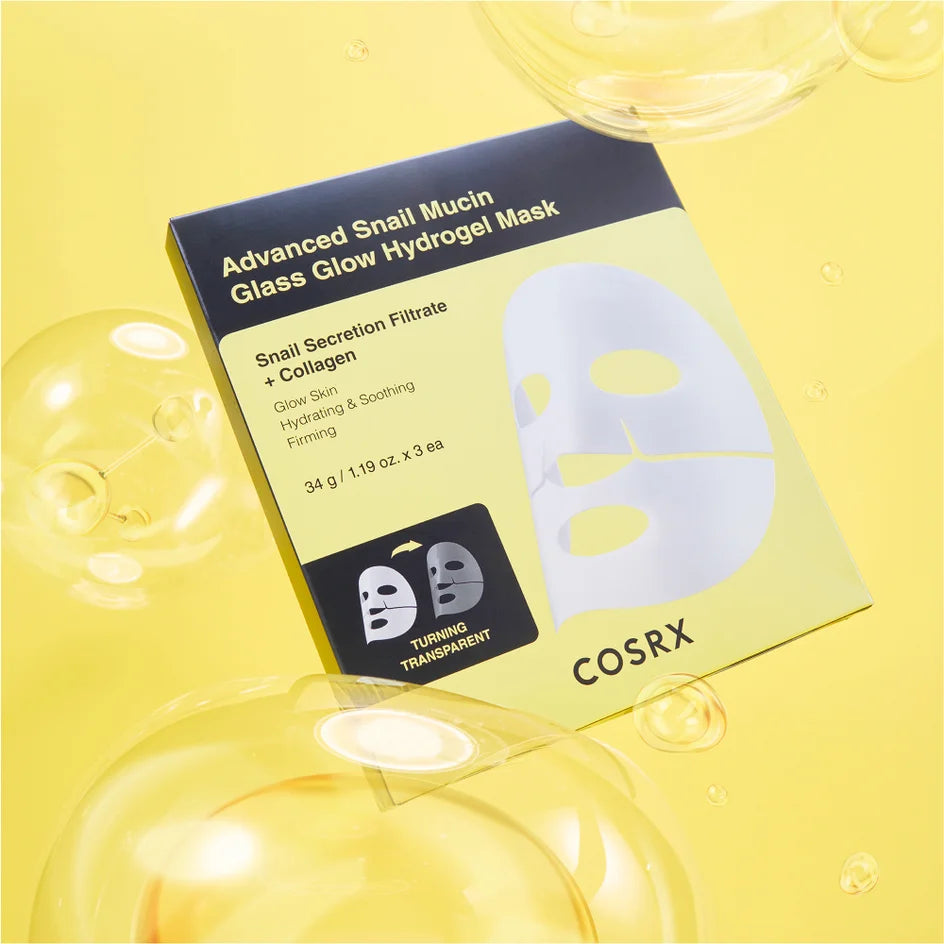 COSRX Glass Glow Hydrogel Mask 3 pack