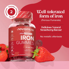 Novomins Iron Gummies