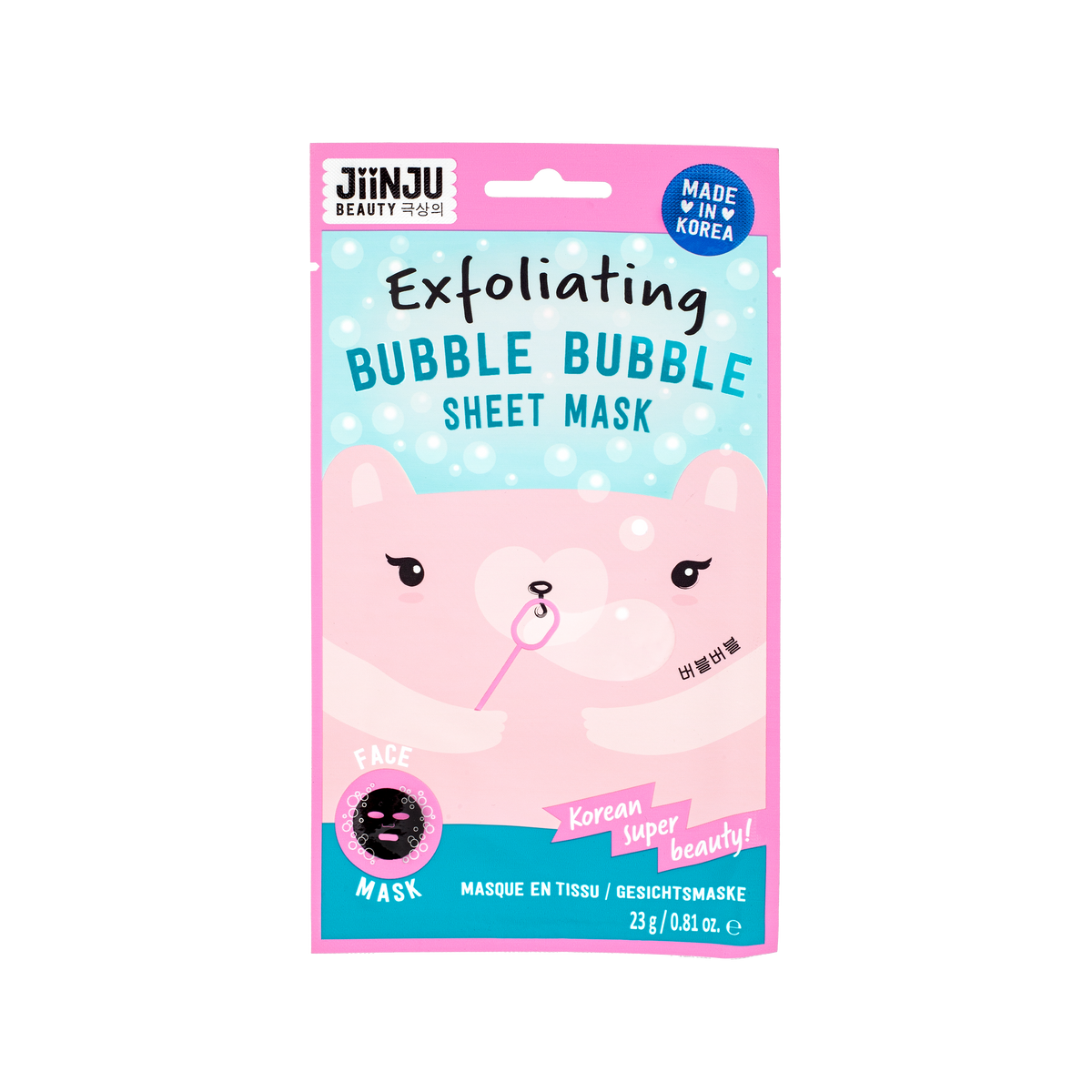 JiinJu Bubble Sheet Mask