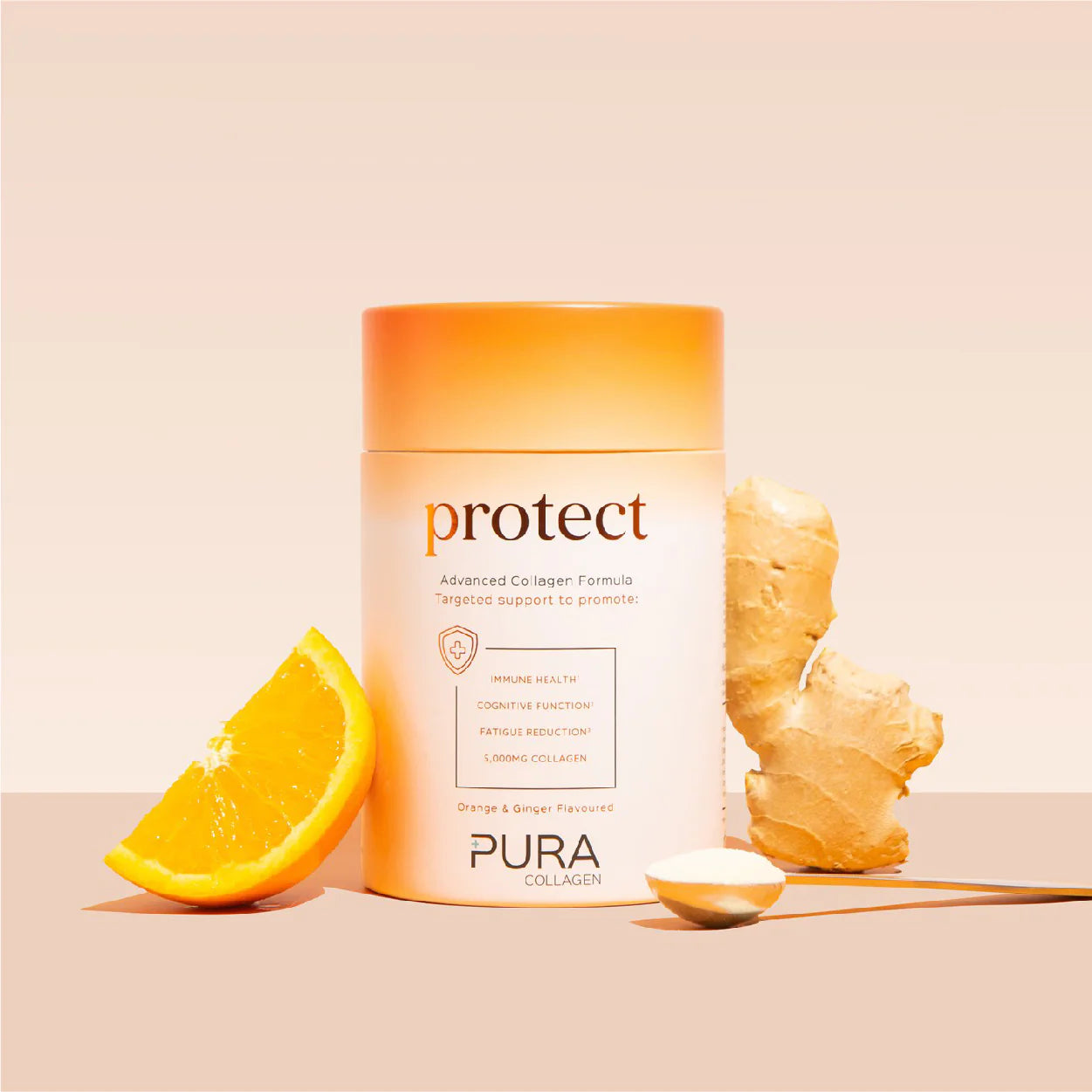 Pura Collagen  Protect 200G (V5) - Orange & Ginger
