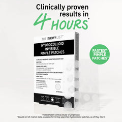 The INKEY List Hydrocolloid Invisible Pimple Patches