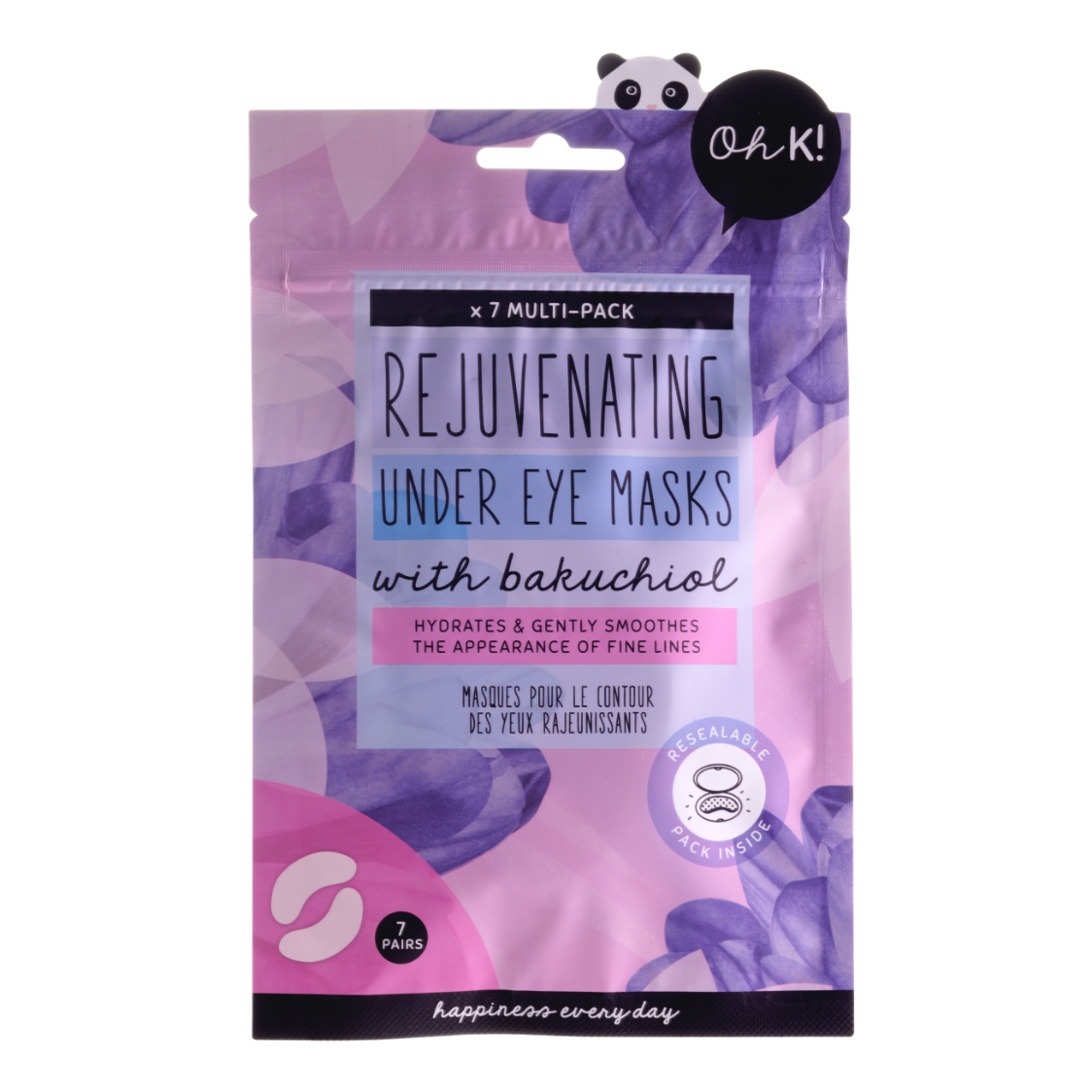 Oh K! Rejuvenating Under Eye Mask with Bakuchiol (7 pairs)