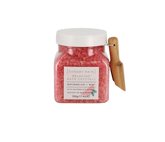 Sunday Rain - Bath Crystal, Watermelon + Mint