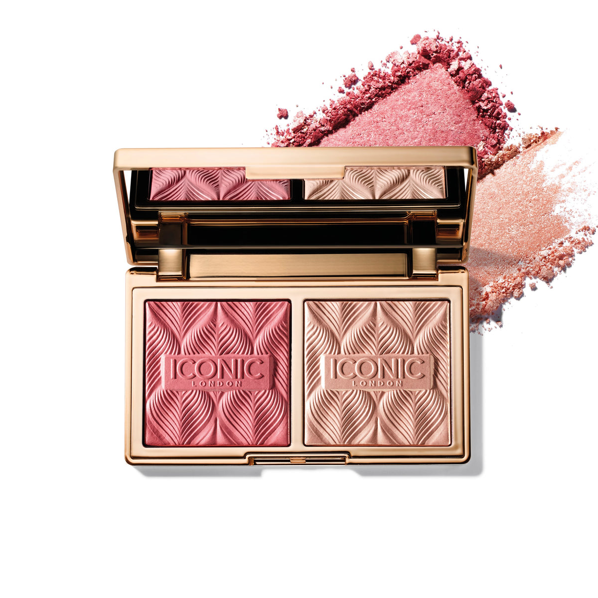 Iconic London Silk Glow Duo Rose Glow