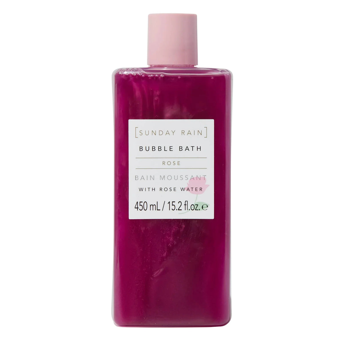 Sunday Rain Rose Bubble Bath 450ml