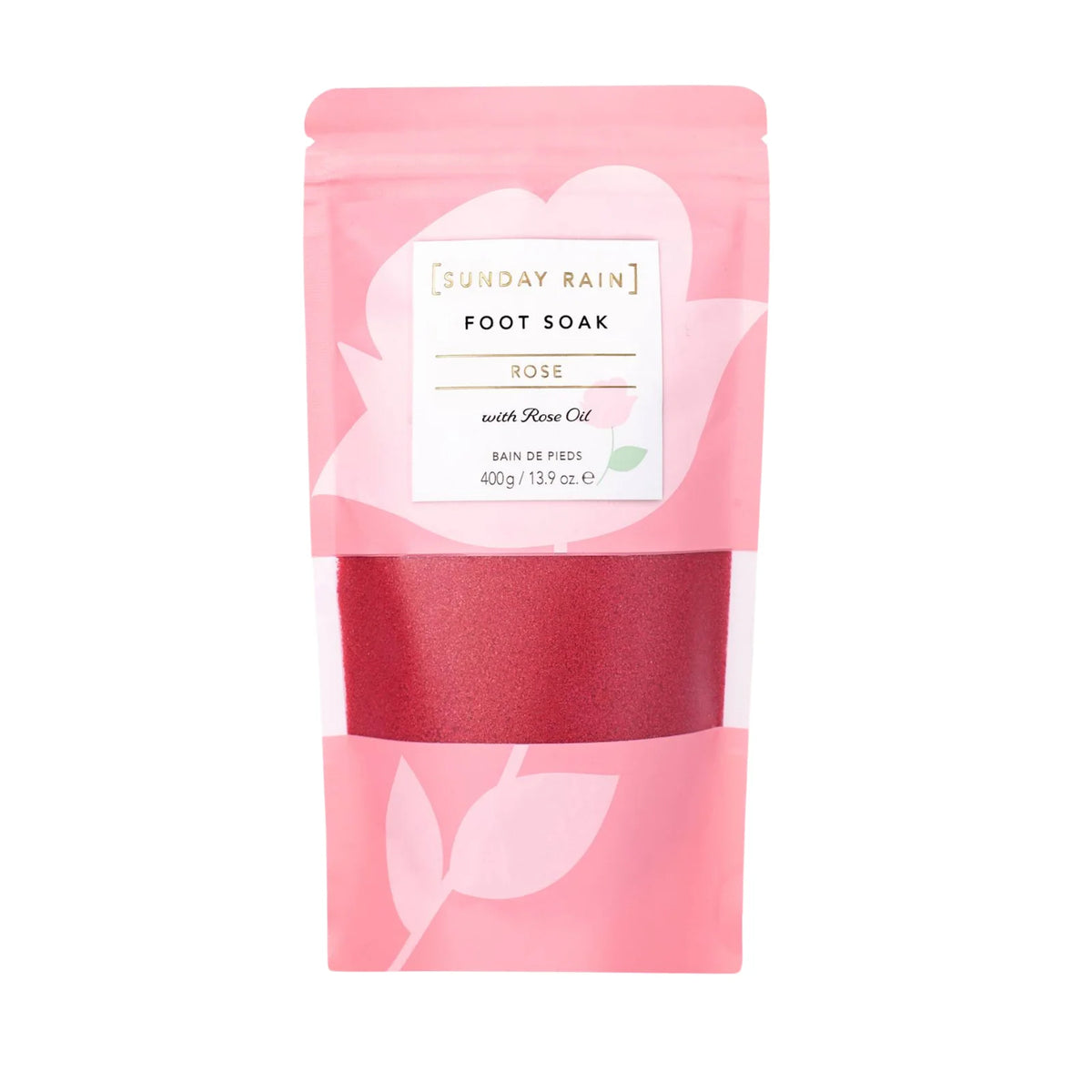Sunday Rain Rose Foot Soak 400g