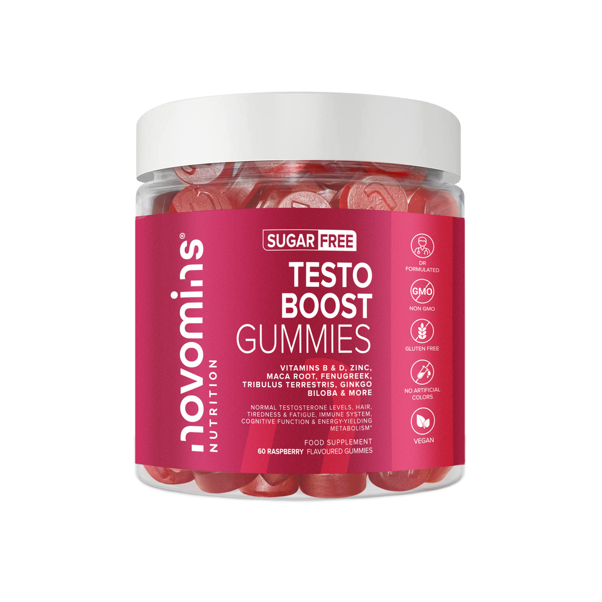 Novomins Testo-Boost Gummies