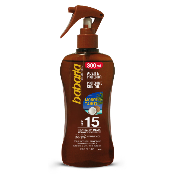 Tahiti Coconut Protective Sun Oil Spray SPF 15