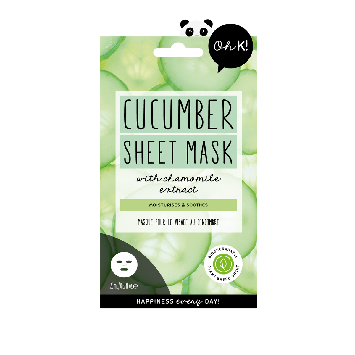 OH K! Cucumber Sheet Mask