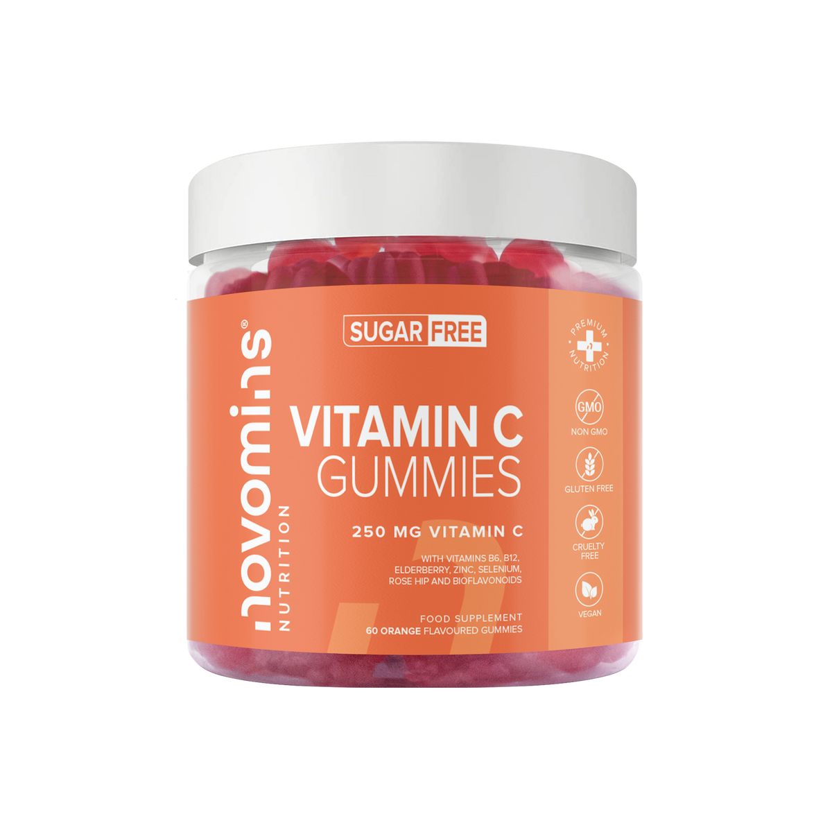Novomins Vitamin C Gummies Sugar Free Gummies