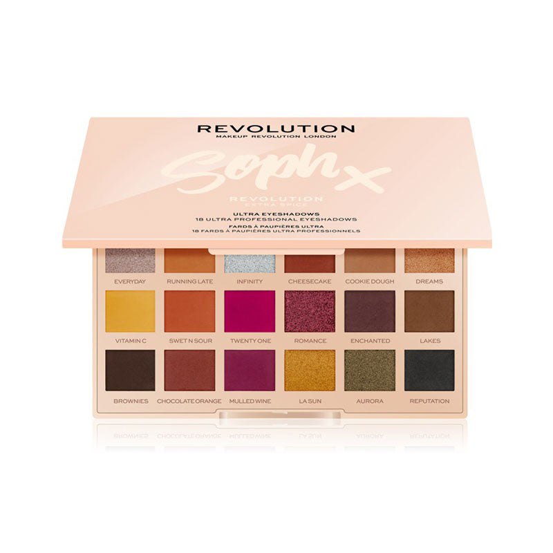 Revolution Soph X Extra Spice Ultra Eyeshadows