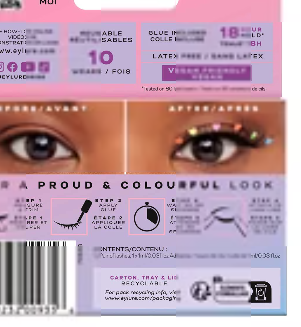 Eylure Pride Lash Queen of Hearts - Faux Mink