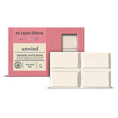 Unwind 4 x 20g Wax Melts with Chamomile, Jasemine & Neorili