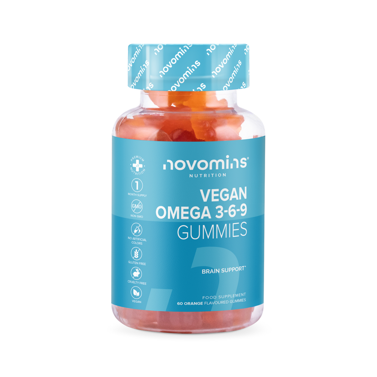 Novomins Vegan Omega 3-6-9 Gummies