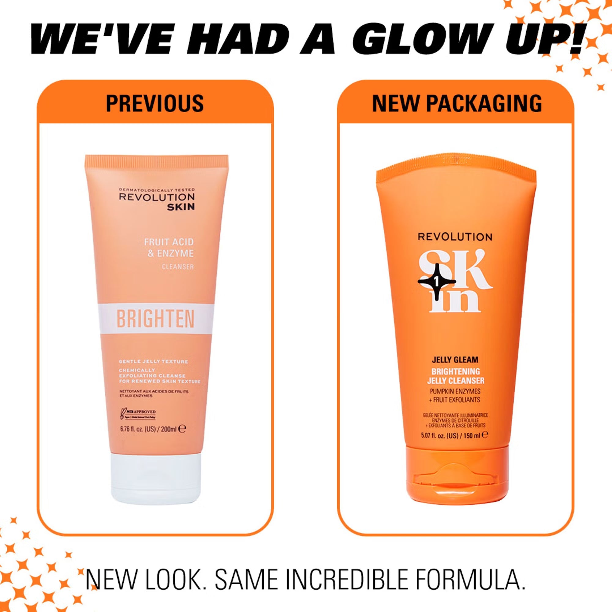 Revolution Skin Jelly Glow Brightening Cleanser