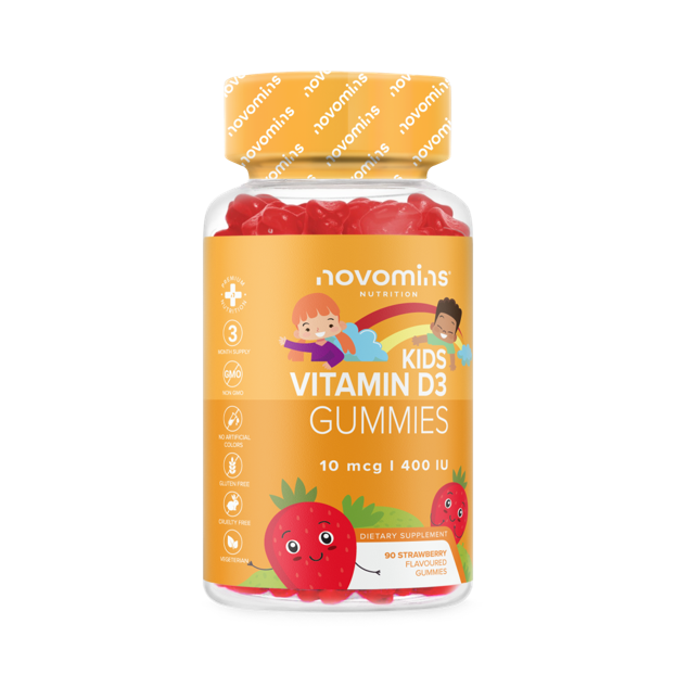 Novomins Kids Vitamin D Gummies