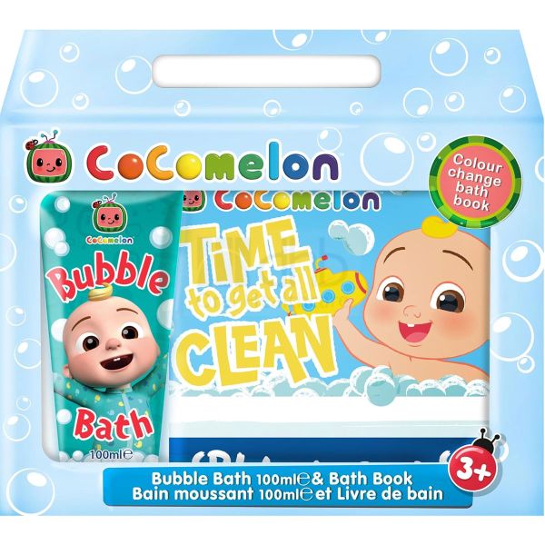CoComelon Colour Changing Bath Book & Bubble Bath