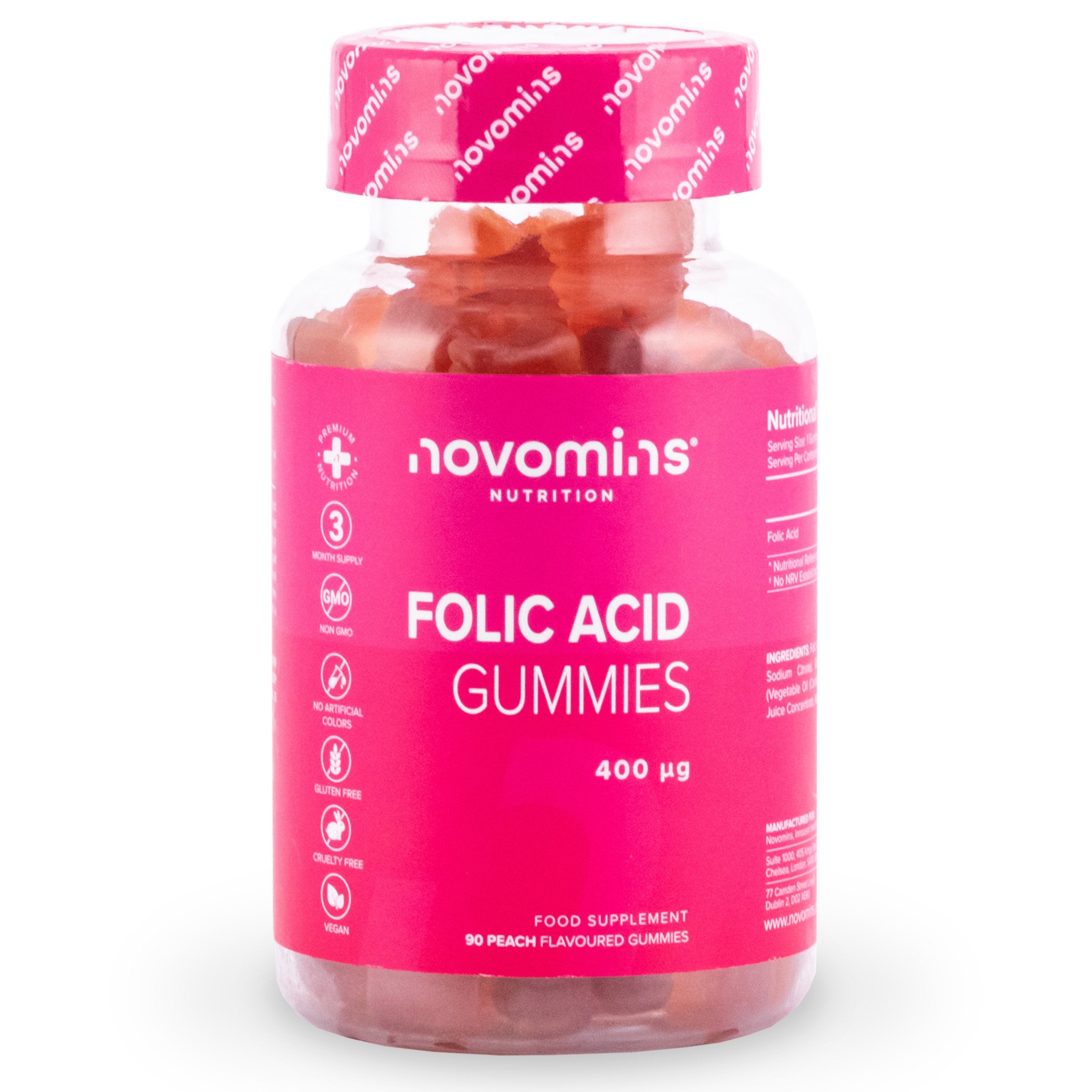 Novomins Folic Acid Gummies
