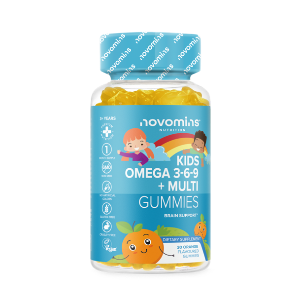Novomins Kids Omega 3-6-9 Gummies